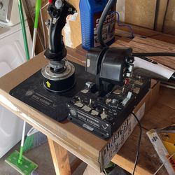 Thrust master A10 Warthog Replica HOTAS Joystick And Throttle