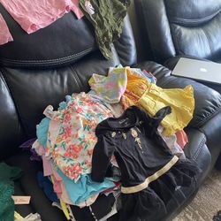 Pile Of Girls 3T Clothes 