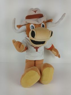 UT Texas Longhorns Plush Stuffed Toy Plays Song Tested Rare
