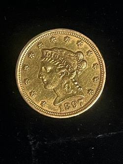 1897 $2.5 D Gold Coin - pre 1933 gold
