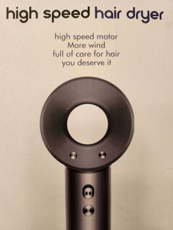 High speed hair dryer