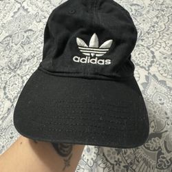 Adidas black and white cap #hats