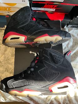 Jordan 6 black varsity red 2010