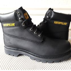 Caterpillar Leather Safety Toe Boots Men's Size 12