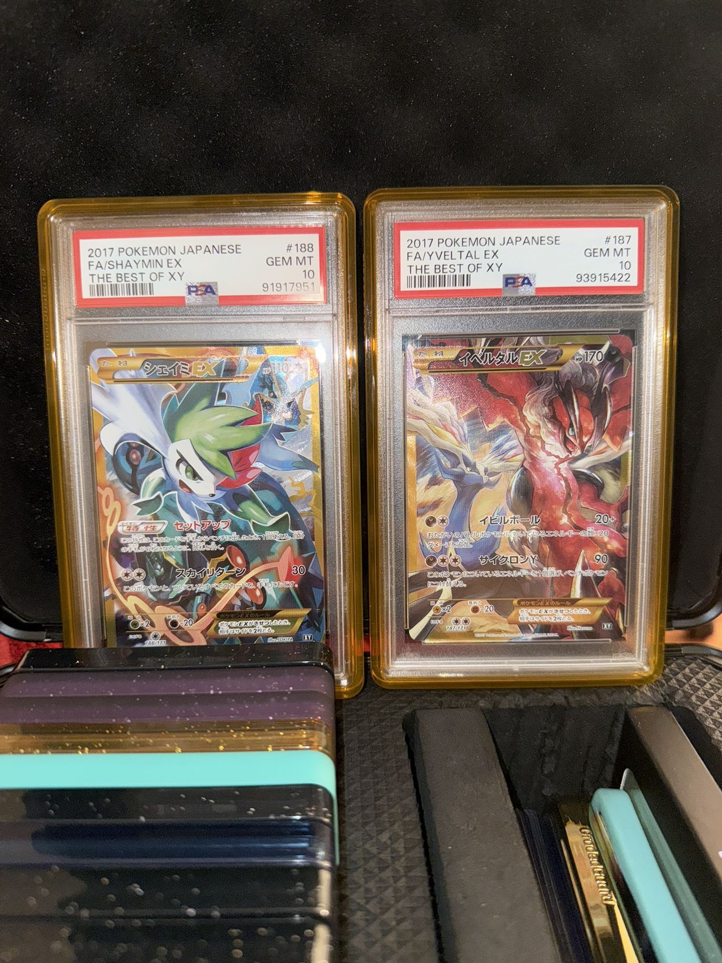Shaymin EX Yveltal EX PSA 10 XY Era