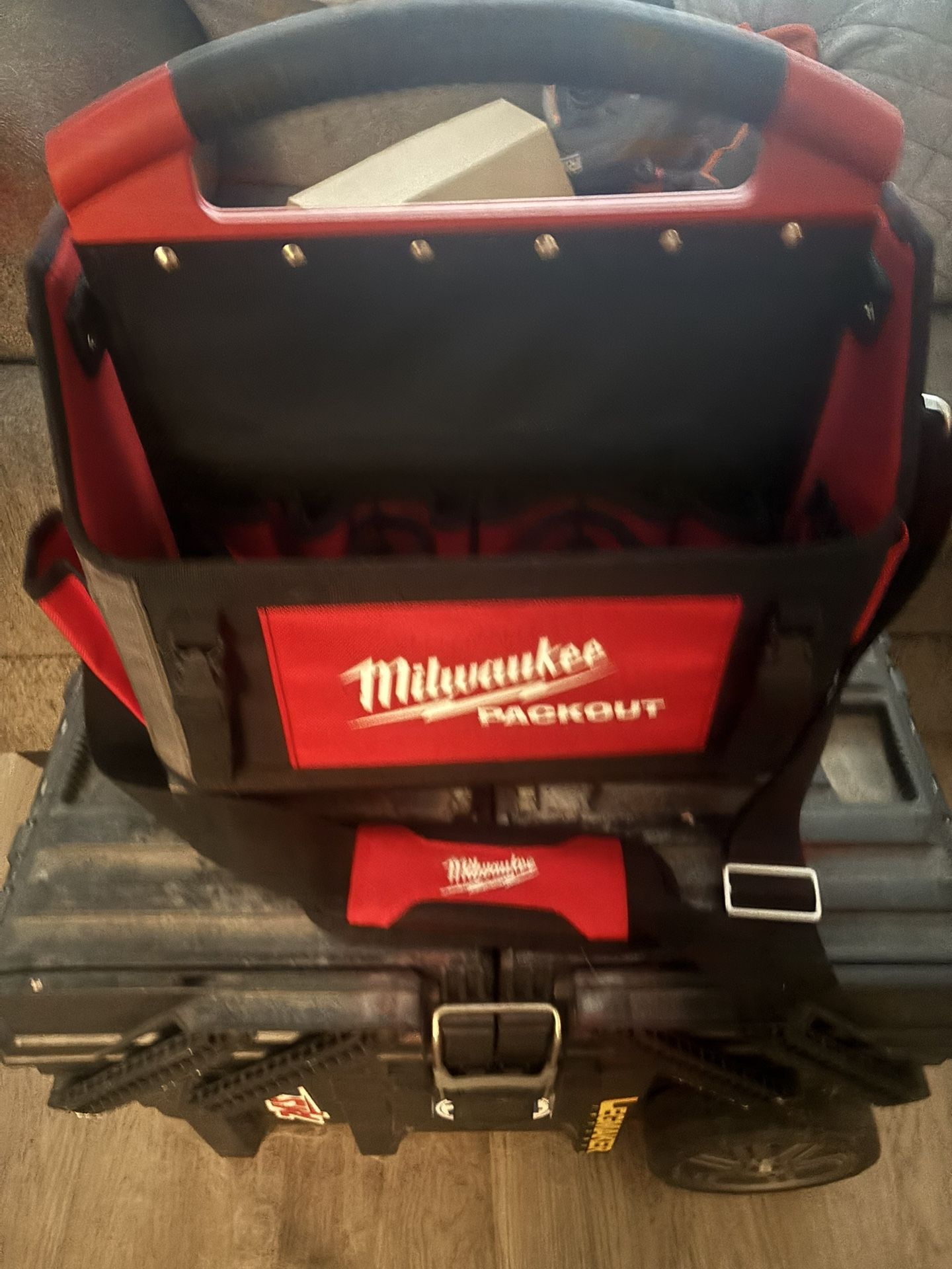 Milwaukee PACKOUT 15” Tool Tote – Heavy Duty Tool Bag