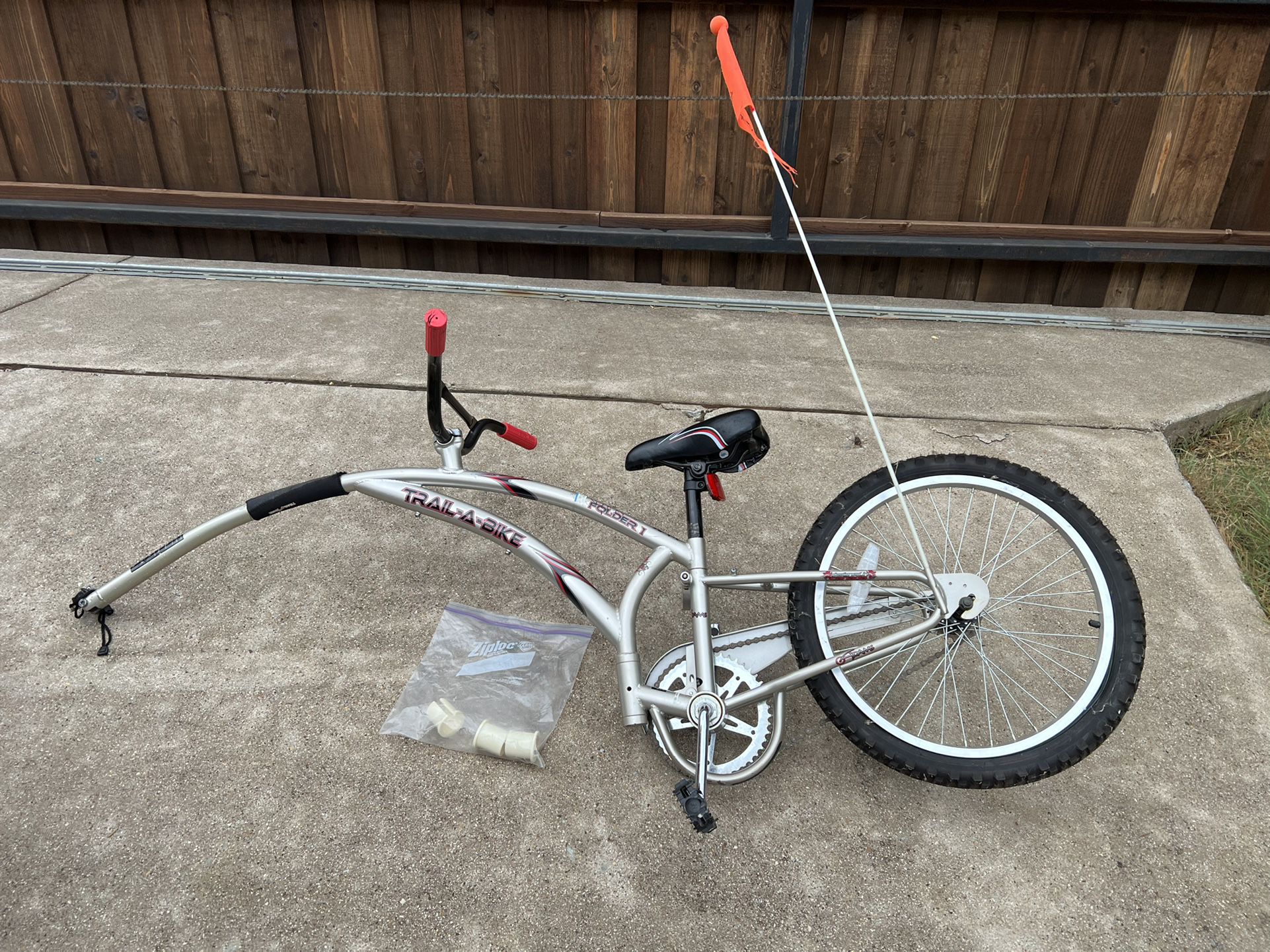 Tag Along Bike Attachment For Kids