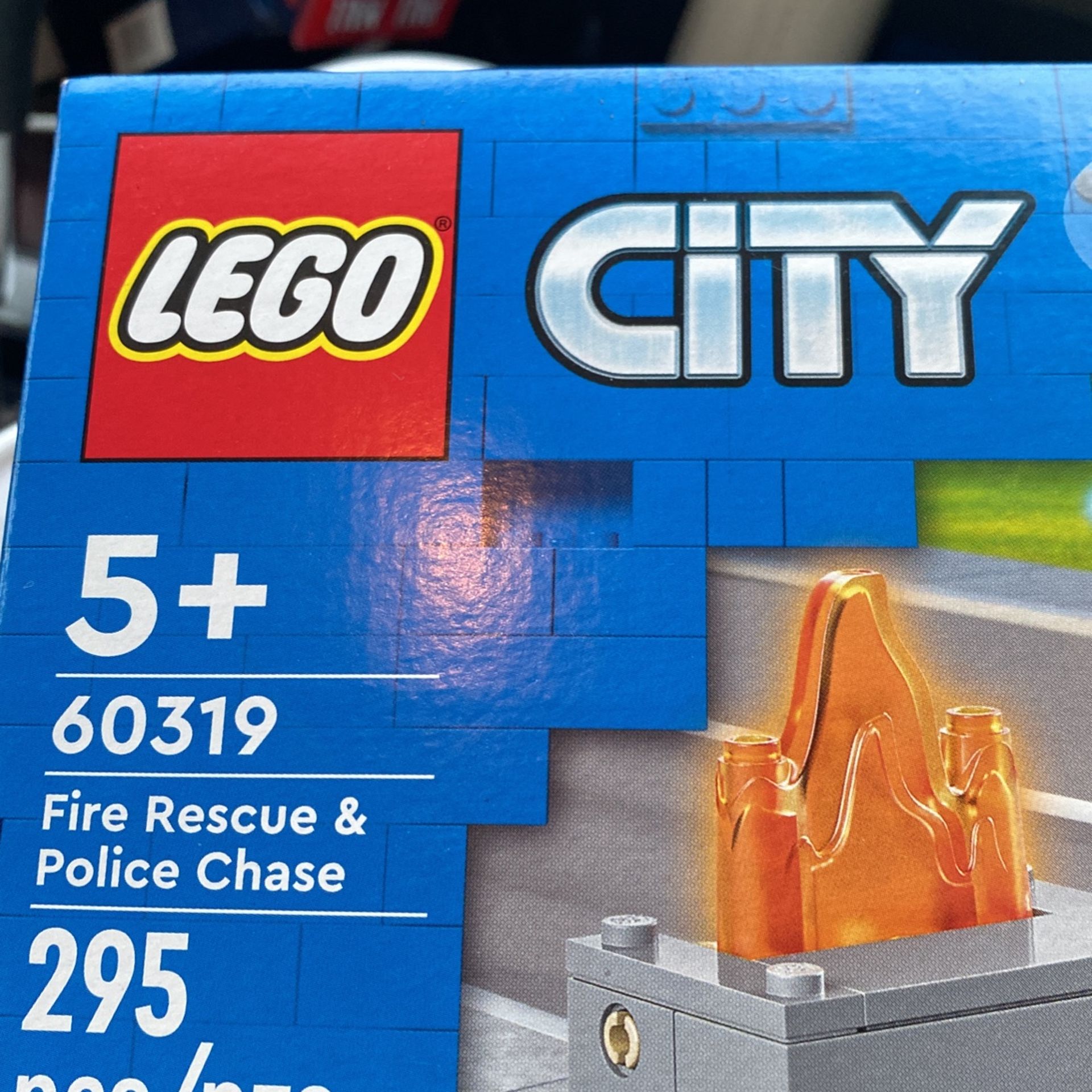 Lego City Fire Rescue Police Chase