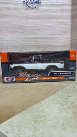 Motormax 1978 Ford Bronco 1:24 Die-Cast