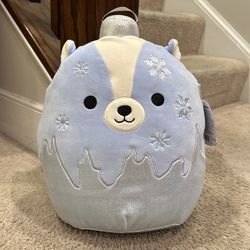 Squishmallows Sol the Skunk Ornament 12" Christmas plush toy