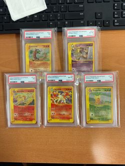 Pokemon PSA Slabs Vintage HOLO REVERSE FOIL