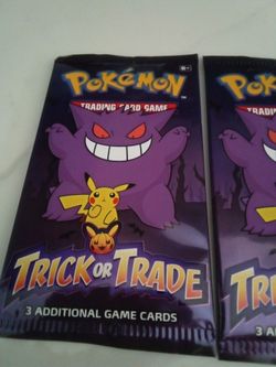 Pokemon packs from 2020 new authentic