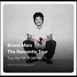 Bruno Mars Concert Tickets 