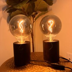 IKEA Blekklint Table Lamps (set of two)