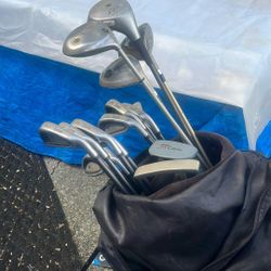 Men’s RH Golf Clubs Complete W/Bag