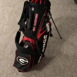 Wincraft Georgia Bulldogs Hybrid Standing Golf Bag