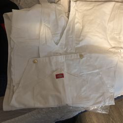 34x32 Painters Dickies Overalls New