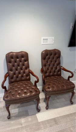 Office leather chairs
