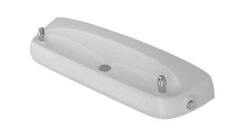 Enameled iron drinking fountain