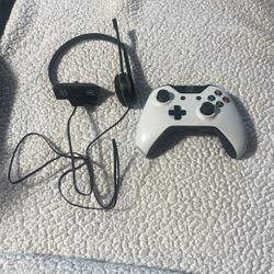 Xbox One Controller With Headset 
