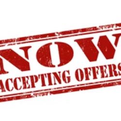 Best Offers Are Being Reviewed!! 