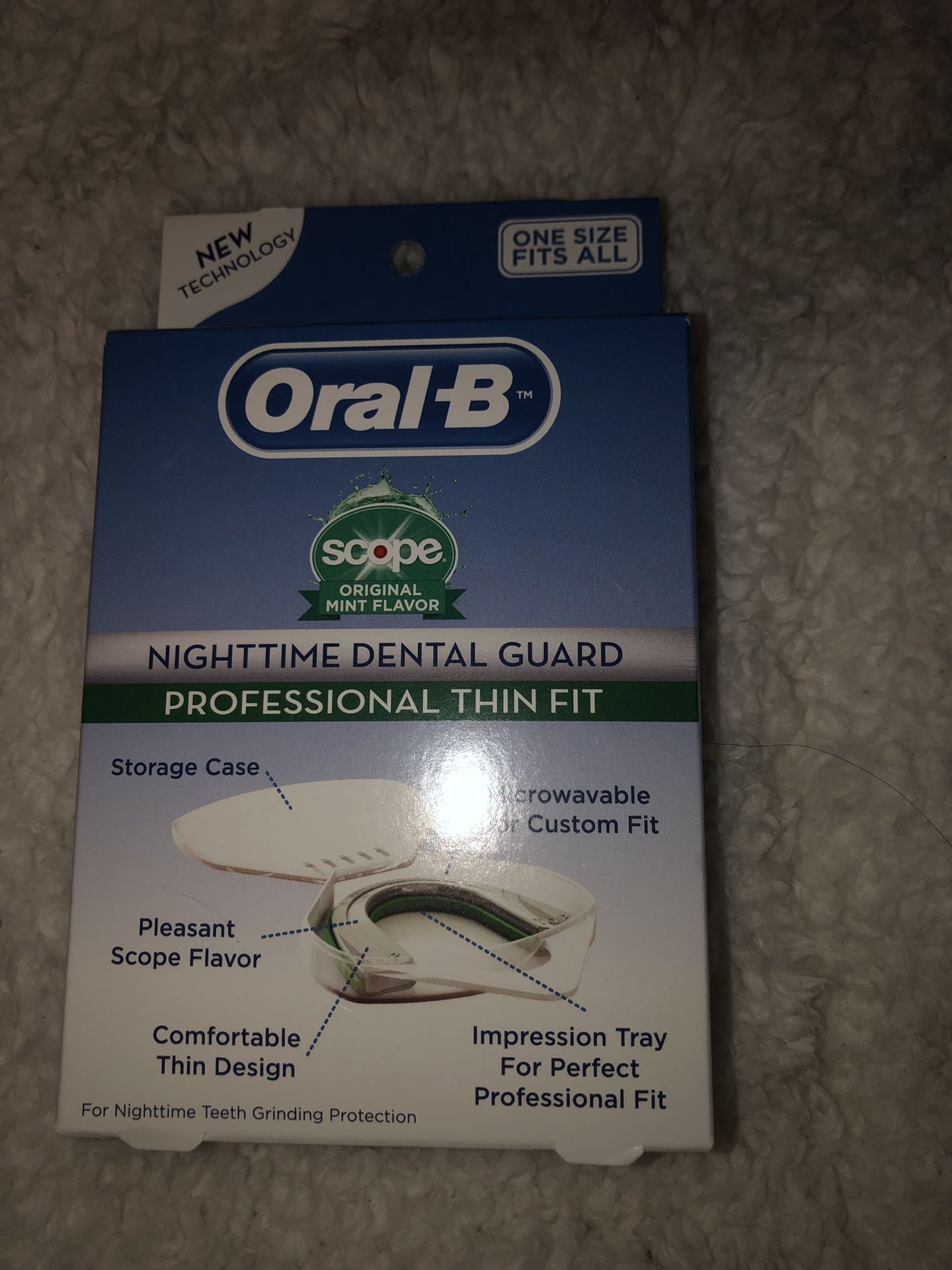 Oral B Night Time Dental Guard Brand New