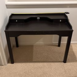 IKEA Gustav Computer Desk Black Drawers Keys 