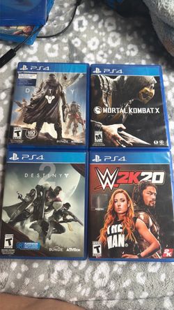 PS4 Games Bundle – Lot of 4