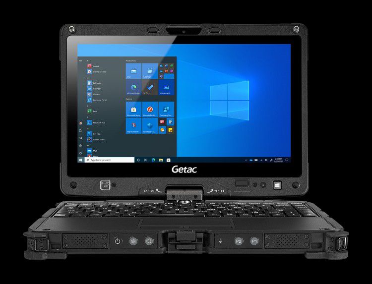New Rugged Getac Laptop With Diesel Diag Software 