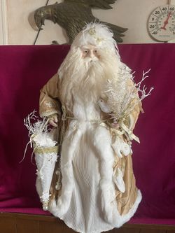 Large 25” Tall Christmas Santa