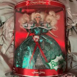 1995 Happy Holidays Barbie Special Edition Doll