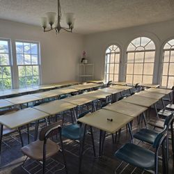 School Desks For Sale - 10 Available