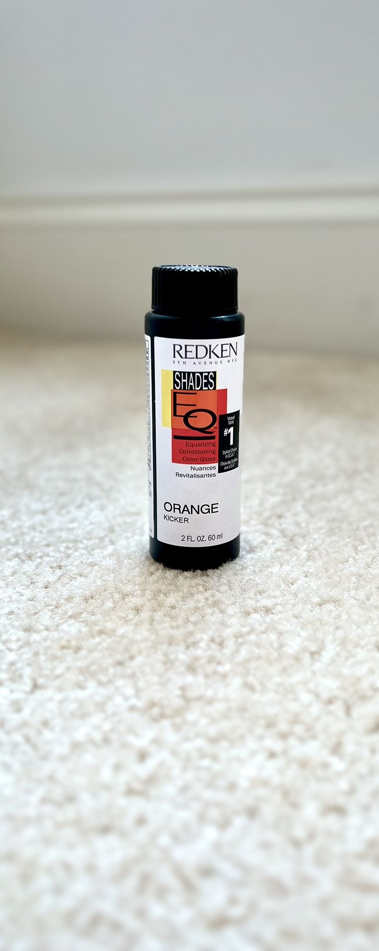 REDKEN - SHADES EQ GLOSS DEMI-PERMANENT KICKER COLORS 2OZ. - ‘ORANGE’