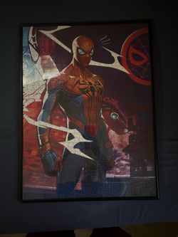 Puzzle Framed Spiderman