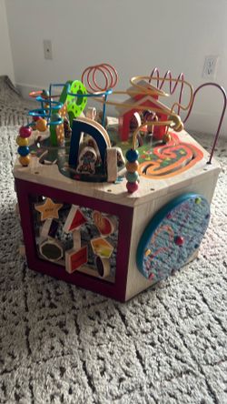 Multi game toy for kids. Hardly use just taken out of box.