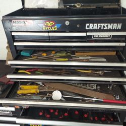 Craftsman Double Tool Chest On Casters Upper/lowerboxes