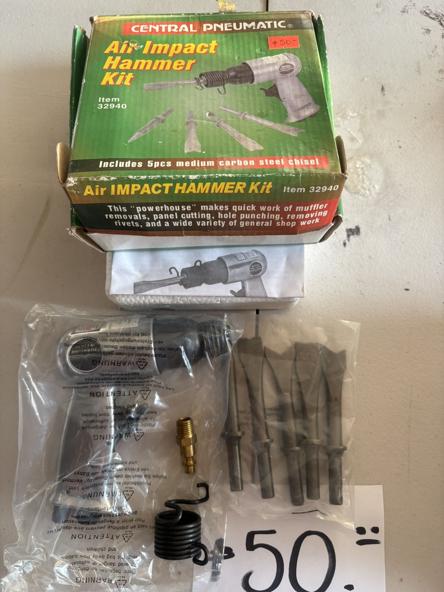 Air Impact Hammer Kit