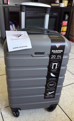Travelers Club Harper 20-Inch Rolling Carry-On