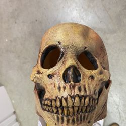 Halloween Skull Mask Latex