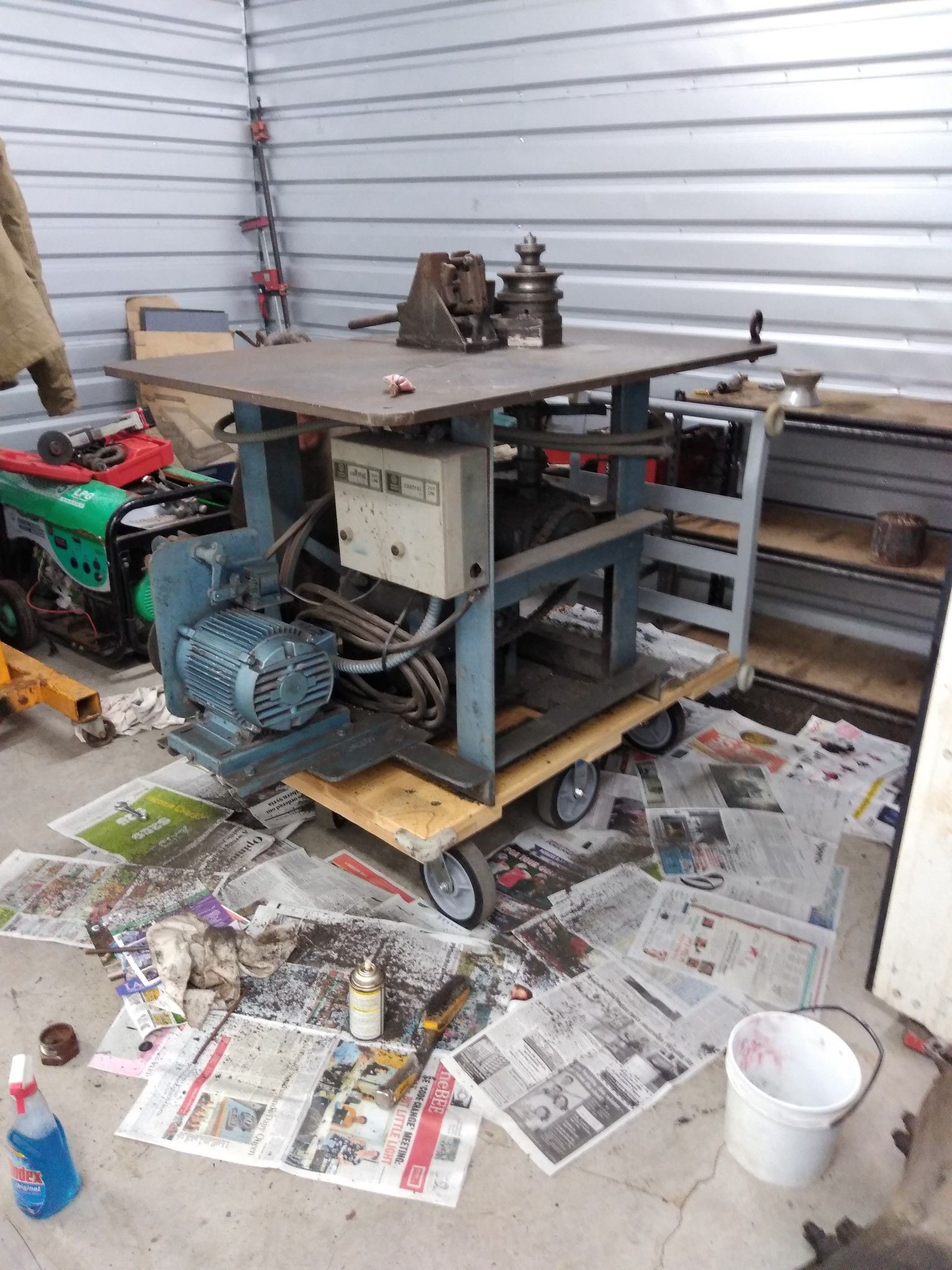 Electric/Hydraulic. Industrial Pipe bender