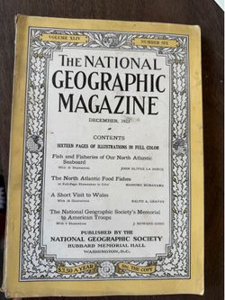 Vintage National Geographic Magazine Collection (1923–1952)
