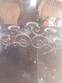 Candle holder home interior