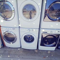 Whirlpool Duet Stackable Washer And LG Gas Dryer