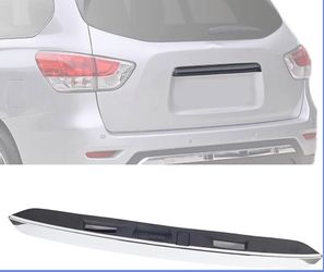 Rear Liftgate Trim Panel with Chrome Accent
