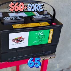 Car Battery Group Size 65