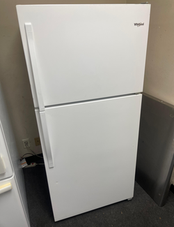 Whirlpool Top Mount Refrigerator White EnergyEfficient