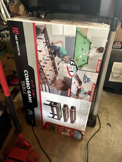 48" 3-in-1 Multi Game, Pool Table, Air Hockey, Foosball Table, by MD Sports