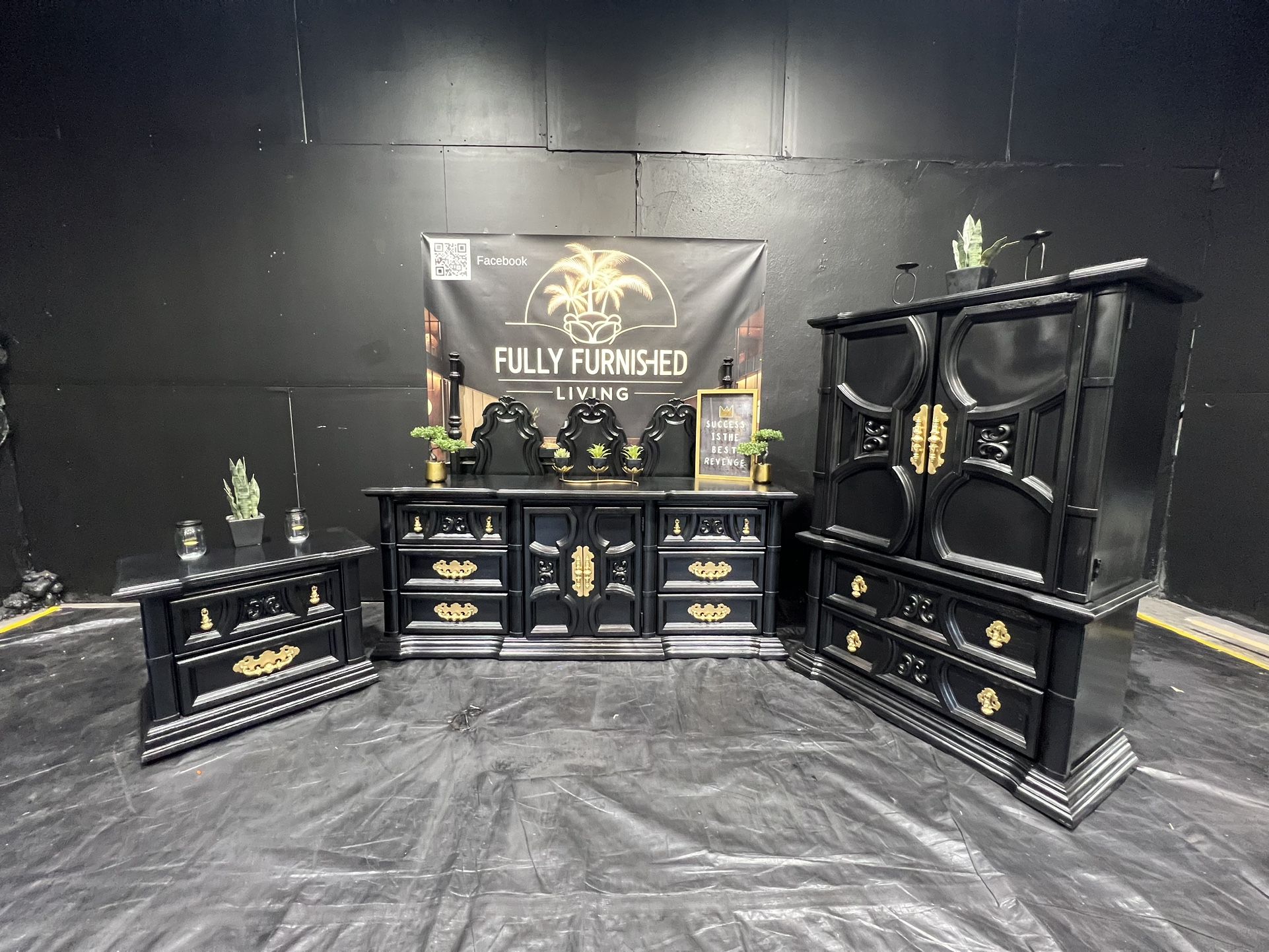 Bedset/Bedroom Furniture set/Queen bedset, Delivery available