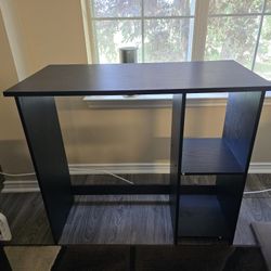 Modern Geometric Storage Desk