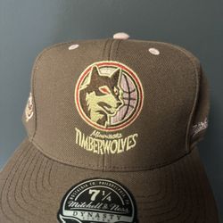 Minnesota Timberwolves Fitted Hat Hardwood Classic